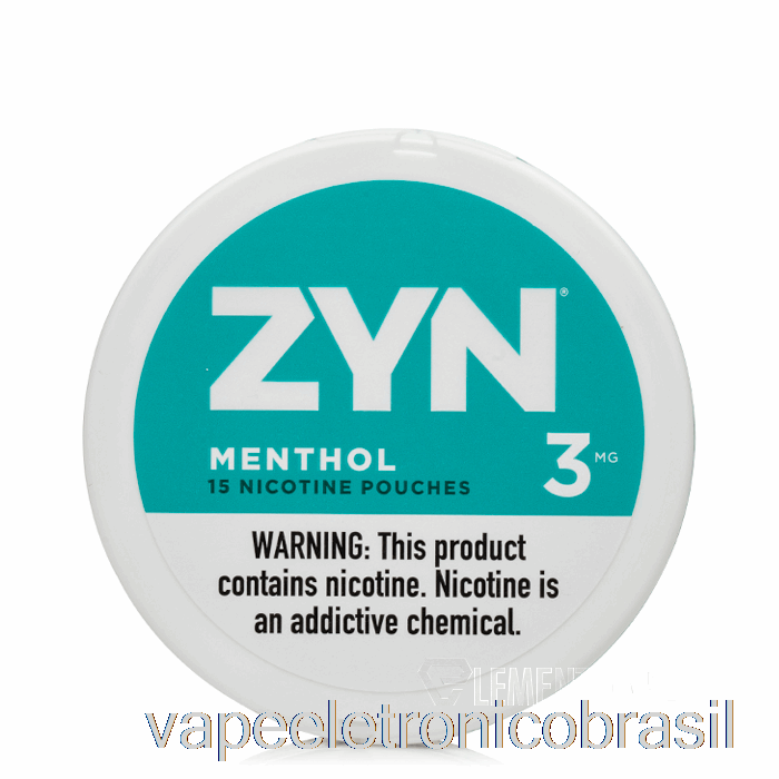 Bolsas De Nicotina Vape Eletronico Zyn - Mentol 3mg